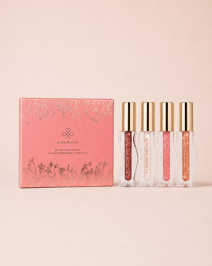 Glossfirmation Collection Set de 4 Lip Glosses con Afirmaciones