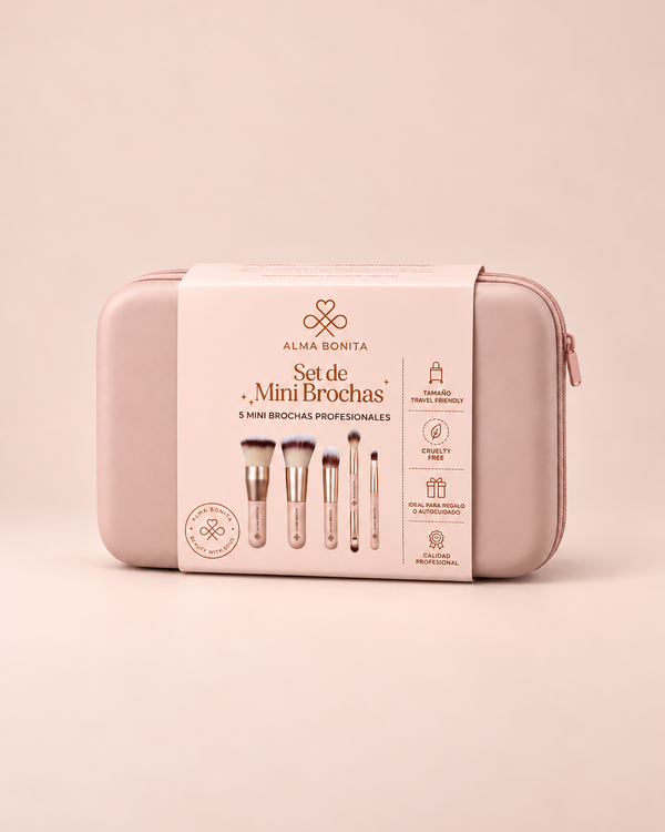 Kit de Mini Brochas - Travel Size