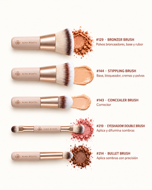 Kit de Mini Brochas - Travel Size